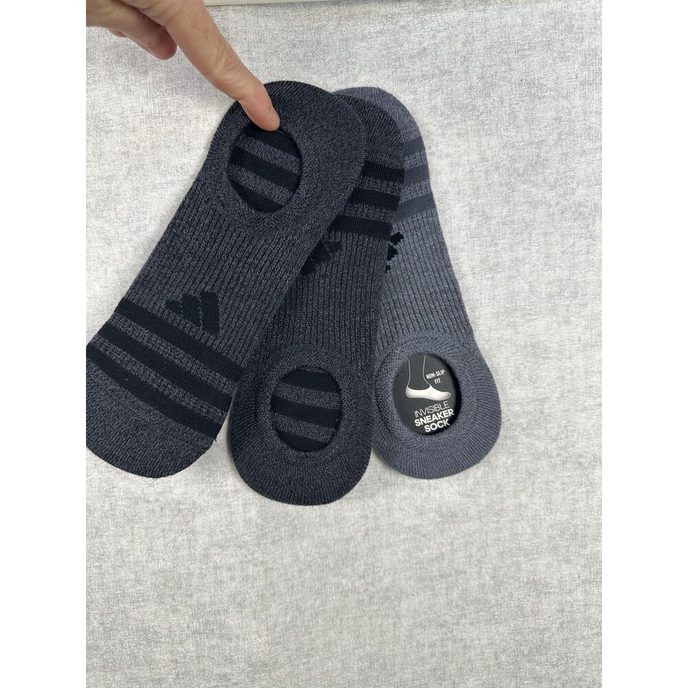 Lot of 3 Pairs Adidas Superlite No-Show Breathable Liner Socks Womens Brand New